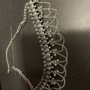 Vintage silver color necklace